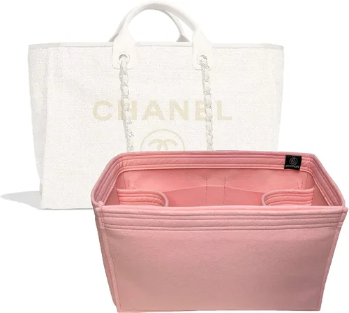 Organizador de bolsas para bolsa Chanel Deauville Tote (grande) - Fieltro premium (hecho a mano/20 colores)