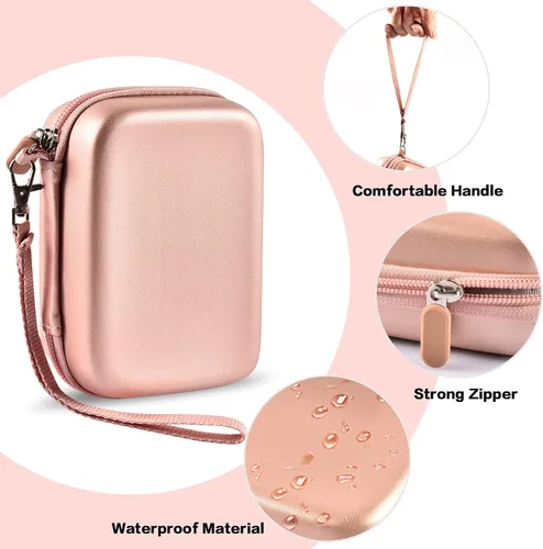 Miniatura 4 de Boobowl Funda para cámara digital compatible con AbergBest 21 Mega Pixels 2.7 pulgadas LCD recargable HD/para Kodak Pixpro + funda compatible