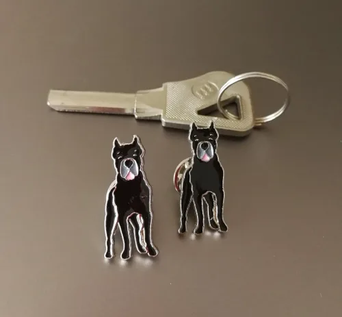 Miniatura 72 de Broche de perro carlino encantador para mascotas, broche de ramillete de metal, placa de identificación para perro, regalo de cumpleaños de Navidad