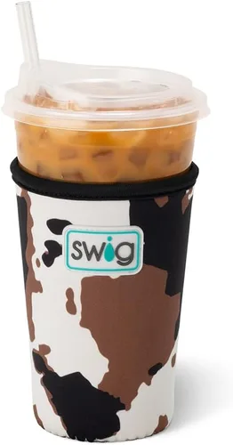 Miniatura 46 de Funda Swig Life para taza de café helado pequeña, funda estándar de 22oz para taza de café helado con asa, funda aislante de neopreno para mantener