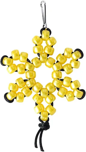 Miniatura 2 de The Beadery - Cuentas de caballo de barril de 0.354x0.236 in, perla amarilla - 900 piezas - 750V274