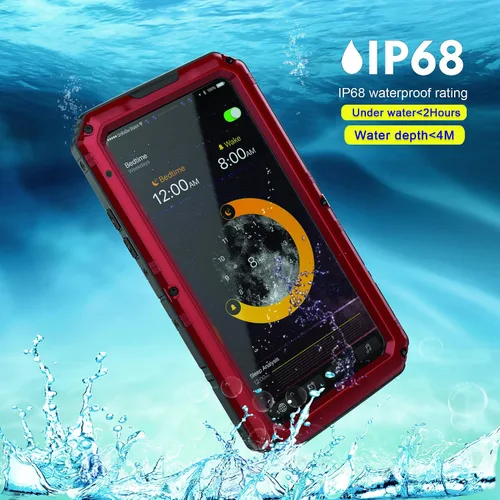 Miniatura 3 de Mitywah - Funda impermeable compatible con iPhone X/XS, [Cubierta protectora de cuerpo completo] con [protección de pantalla integrada]