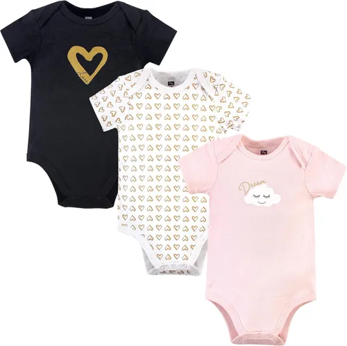 Miniatura 215 de Hudson Baby baby-girls Cotton Bodysuits 3-pack