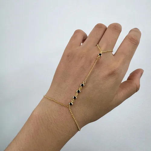 Miniatura 44 de Pulsera de plata de ley 925 para mujer, pulsera de mano para mujer, pulseras esclavas de 7 a 9 pulgadas ajustable