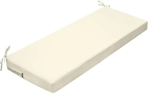 Miniatura 15 de idee-home Cojín de banco para exteriores impermeable, cojines de banco para muebles de exterior, almohadilla de asiento de repuesto para columpio