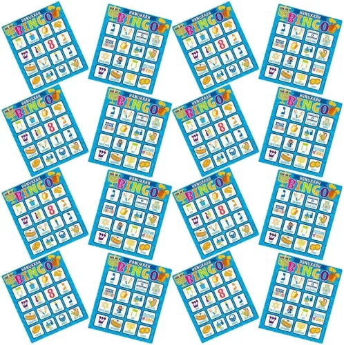 Fun Express Juego de bingo Hanukkah - Juguetes - 22 Piezas