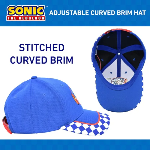 Miniatura 4 de Sonic The Hedgehog Baseball Cap, Kids Adjustable Baseball Hat