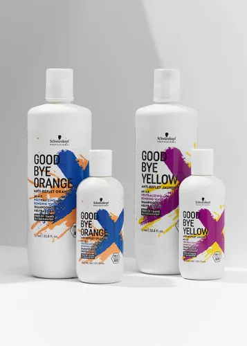 Miniatura 6 de GOODBYE YELLOW Champú de lavado neutralizante - Equilibrio de color para tonos cobrizos y amarillos - Cuidado del cabello vegano limpiador