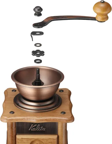 Miniatura 6 de Kalita Copper Plate Mill Hand Coffee Grinder AC-1 by Kalita (Carita)
