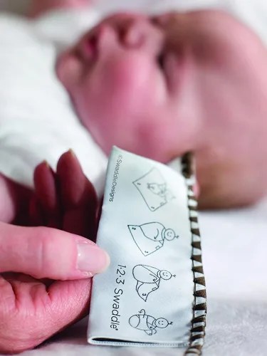 Miniatura 4 de SwaddleDesigns Manta de recepción grande, manta para bebés, niños y niñas, franela de algodón más suave de Estados Unidos, el mejor regalo de ducha