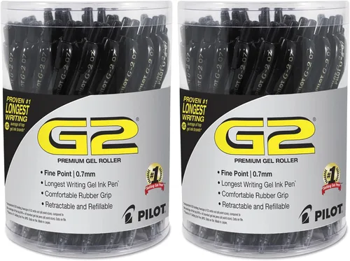 Miniatura 5 de Pilot G2 Premium - Bolígrafo de gel retráctil y recargable, punta fina de 0.7 mm, tinta negra, 36