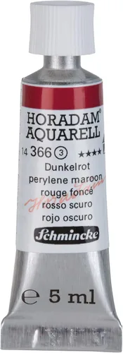 Miniatura 189 de Schmincke - HORADAM® AQUARELL - acuarelas de los mejores artistas, carmín permanente - 0.5 fl oz 353 carmín permanente