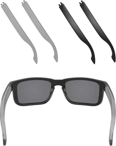 Miniatura 16 de EZReplace 1 par/2 pares de patillas de repuesto para gafas de sol Oakley Holbrook OO9102 OO9244/Holbrook XL OO9417 Negro