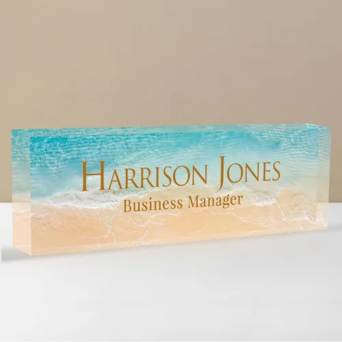 Placa de nombre personalizada para escritorio, placa de nombre de escritorio personalizada, placa de nombre acrílica, accesorios de escritorio de