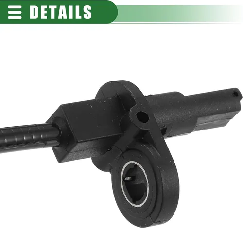 Miniatura 7 de Motoforti Sensor de velocidad ABS delantero izquierdo derecho para Acura TL 2004-2008, goma, No.57450SEPA01/57455SEPA01, negro, 2