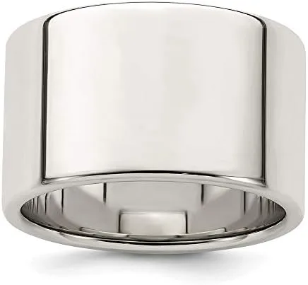 Miniatura 4 de Anillo de plata de ley 925 de 0.472in, tamaño plano 4 a 13,5