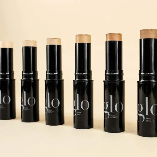 Miniatura 7 de Glo Skin Beauty Base mineral HD en barra – Corrector de maquillaje infundido con ácido hialurónico – Cobertura construible, contorno e iluminador
