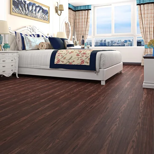 Miniatura 2 de Livelynine Azulejos de vinilo para despegar y pegar, tablones impermeables de madera de cerezo de 6 pulgadas x 3 pies, 4 unidades de azulejos