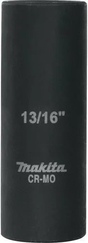Miniatura 10 de Makita A-96316 toma de corriente profunda de impacto de 7/8 pulgada con unidad de 1/2 pulgada