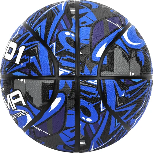 Miniatura 2 de AND1 Enigma - Pelota de goma premium para interiores y exteriores para jóvenes, azul y negro, 27.5 pulgadas Azul/Gris
