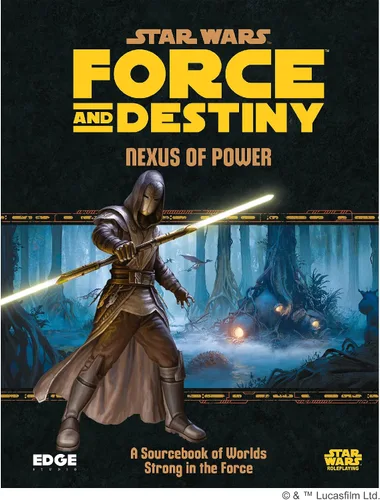 Miniatura 2 de Edge Studio Star Wars Force and Destiny Juego Nexus of Power SourceBook Juego de rol Juego de estrategia para adultos y niños a partir de 10 años