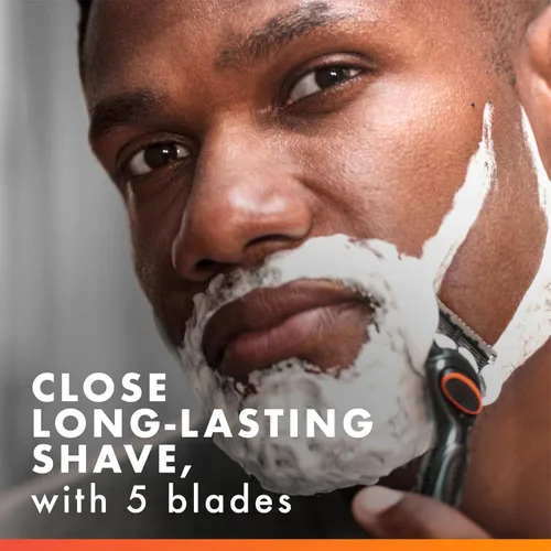 Miniatura 3 de Gillette Fusion5 Power Razor para hombres, 1 mango de maquinilla de afeitar Gillette Power + 1 repuesto de cuchilla
