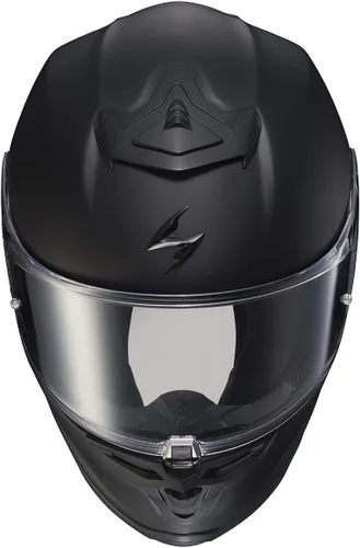 Miniatura 4 de ScorpionEXO R1 Air Casco de Motocicleta de Cara Completa con Escudo Pinlock y Bolsillos para Altavoces Listos para Bluetooth DOT ECE Sólido