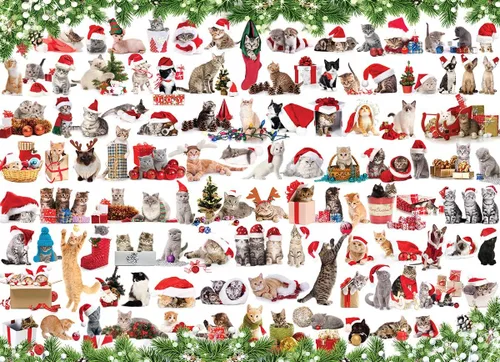 Miniatura 2 de Gatos navideños