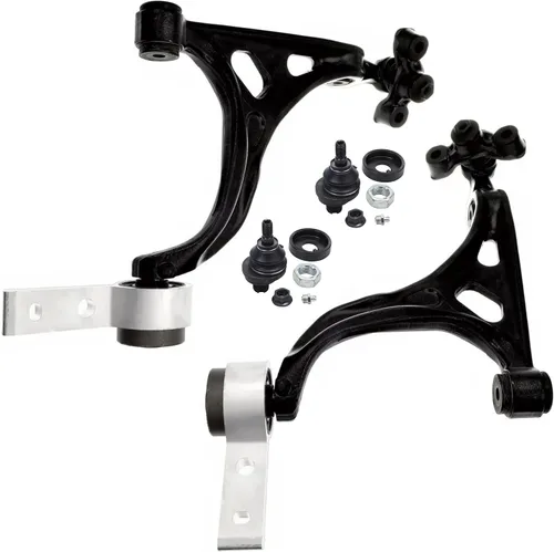 Miniatura 160 de Detroit Axle - AWD Kit de brazos de control delanteros de 4 piezas para Chrysler 300 2005-2023 Dodge Charger 2017-2023 Challenger 2017-2023, 2