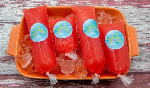 Miniatura 5 de Bolsas para Helados Bolsas de hielo desechables de plástico Bolis Marcianos Vikingos Hielitos Saborines Durofrio Bolsa de helado