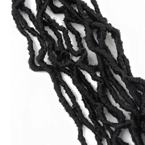 Miniatura 4 de LMZIM Cabello de ganchillo suaves de 26 pulgadas, 7 paquetes de trenzas de ganchillo sintéticas, extensiones de cabello sintético para mujeres