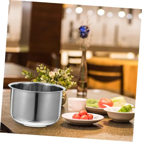 Miniatura 6 de 2.1QT/2L 6 tazas de olla de arroz Liner olla olla interior olla de arroz antiadherente cocina reemplazo reemplazo forro 7.78 x 4.72 pulgadas