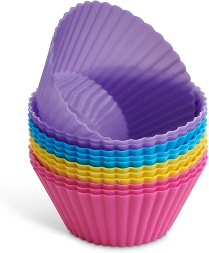 Miniatura 6 de Mrs. Anderson's Baking Tazas de silicona para muffins Marrón