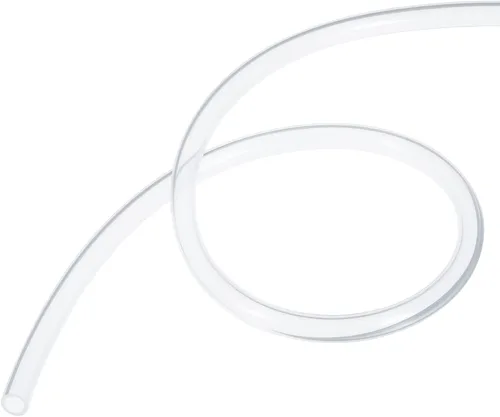 Miniatura 40 de YOKIVE Tubo de silicona, transferencia de agua, ideal para bomba (negro, 0.315 x 0.394 in IDxOD, 3.3 ft)