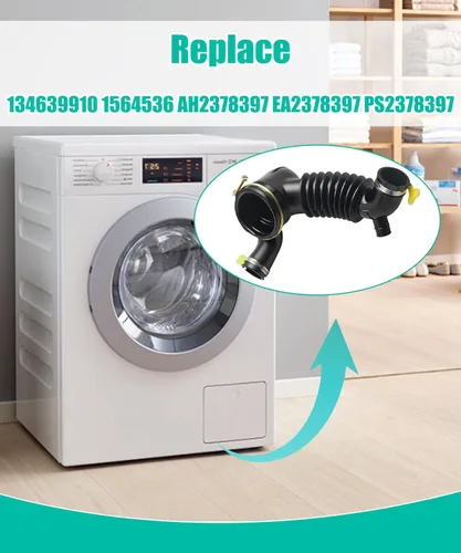 Miniatura 2 de 134639910 Lavadoras Trampa para monedas Manguera de tina a bomba compatible con lavadora Frigidaire FAFS41 FAFS44 EIFLS60 EWFLS70J, reemplaza