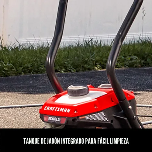 Miniatura 5 de CRAFTSMAN Lavadora a presión eléctrica, agua fría, 1900 -PSI, 1.2-GPM, con cable (CMEPW1900)