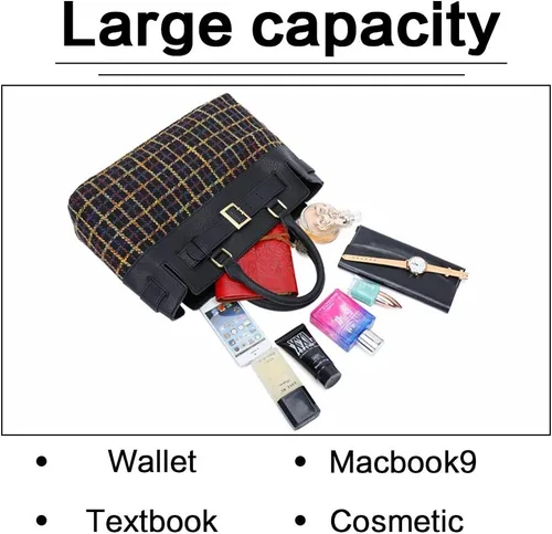 Miniatura 4 de OIIV Bolso de mano de moda para mujer, bolso de hombro