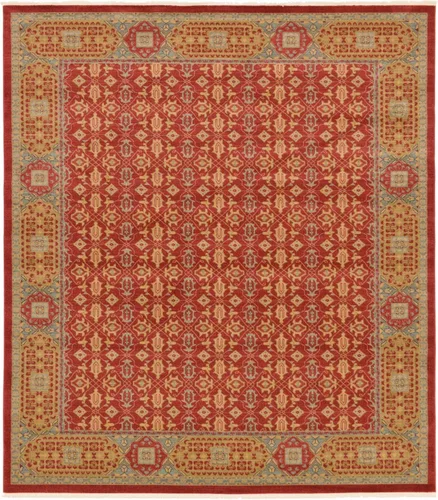 Miniatura 23 de Unique Loom Palace Collection - Alfombra de área Jefferson (2 pies x 3 pies 1 pulgada, rectangular, crema/caramelo)