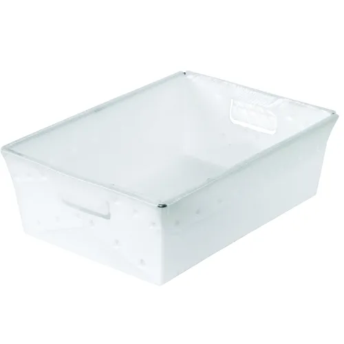 Miniatura 8 de Aviditi Contenedores de almacenamiento de plástico, 18 x 13 x 6 pulgadas, color azul para organizar hogares, almacenes y oficinas (paquete de 6)