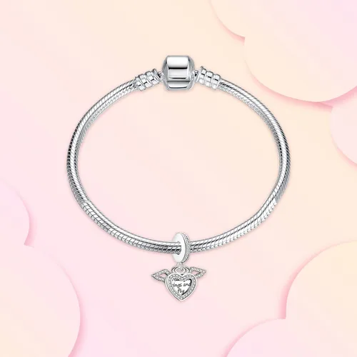 Miniatura 2 de Annmors Dijes de joyería de animales para mujer, plata de ley 925, colgante con circonita cúbica, cuentas de joyería para niñas, regalos