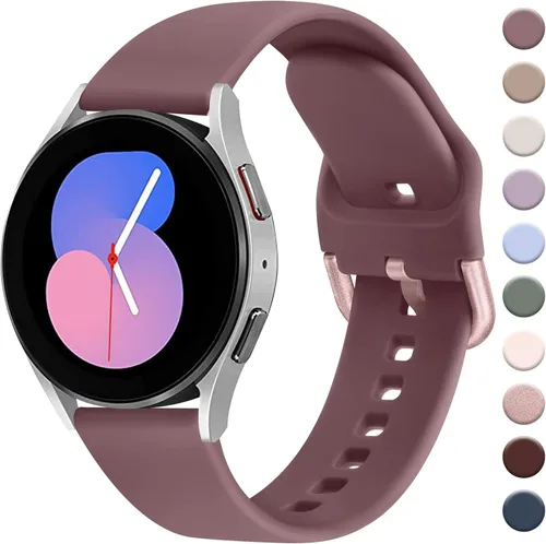 Miniatura 14 de AK para Samsung Galaxy Watch 5 Banda 40mm 44mm/Galaxy Watch 5 Pro Bandas 45mm, Correa Deportiva Suave de 20mm para Galaxy Watch 5