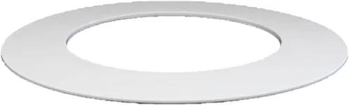 Miniatura 4 de Anillos de plástico blancos Anillo de luz empotrado de 8 pulgadas para luces de lata (1 anillo de recorte)