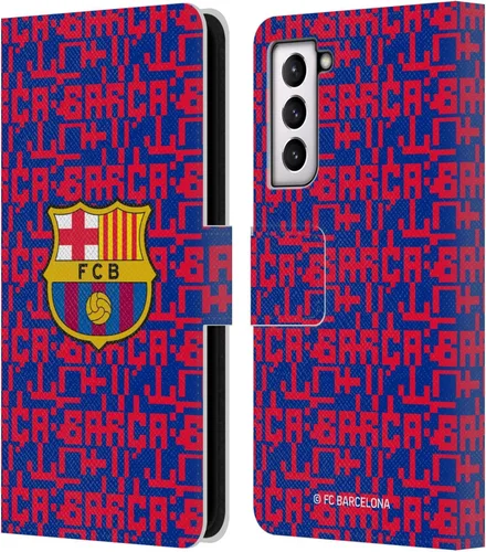 Miniatura 13 de Head Case Designs Funda de piel con licencia oficial del FC Barcelona Barca Crest Graphics para Samsung Galaxy A06 4G