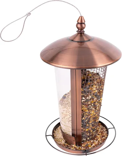 Miniatura 3 de Bliss Hammocks BBF-131 - Comedero para pájaros 2 en 1, cobre antiguo