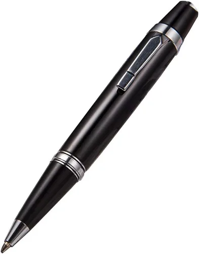 Mini bolígrafo de metal para escritura suave, 0.039 in, tinta negra, bolígrafo de firma para hombres, mujeres, escuela, oficina, negocios