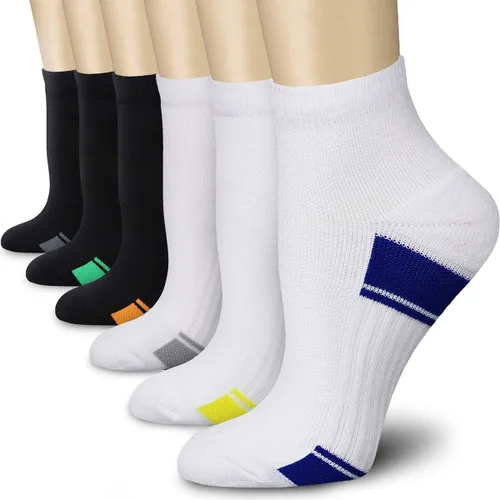 Miniatura 17 de CHARMKING Calcetines de compresión para mujeres y hombres, circulación de 15 a 20 mmHg, lo mejor para atletismo, correr, ciclismo, enfermera, uso