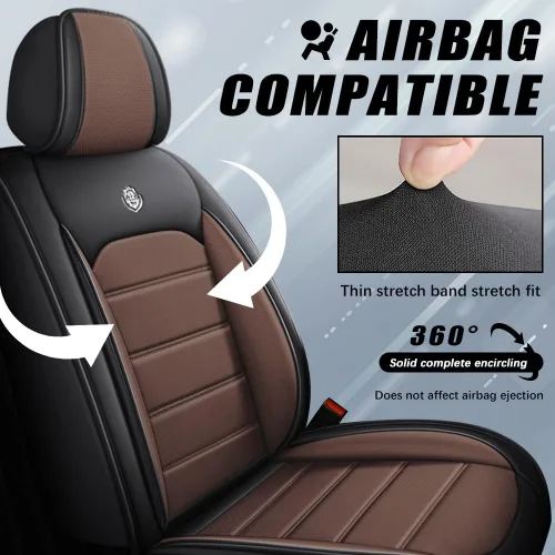 Miniatura 3 de Funda de asiento de cuero para Mazda CX-5 2013-2023, fundas de asiento impermeables y suaves, accesorios interiores, fundas para asientos, cojín