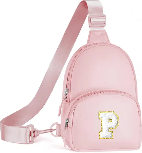 Miniatura 57 de YOOLIFE Bolso bandolera con inicial, bolsas pequeñas para niñas y mujeres, regalos para adolescentes, niñas, adolescentes, novia, dama de honor