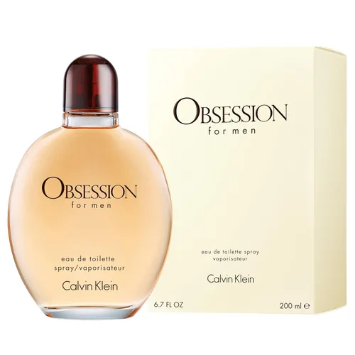Miniatura 5 de Calvin Klein Obsession for Men Eau de Toilette - Ambery Colonia para hombre - Con notas de bergamota, mandarina, lavanda y almizcle - Fragancia
