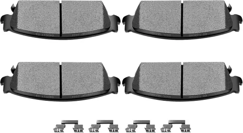 Miniatura 31 de ECCPP - Juego de 4 pastillas de freno de disco de cerámica traseras para 1994 1995 1996 1997 1998 1999 2000 2001 2002 2003 2004 para Ford Mustang